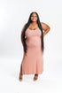Sun Baked Ribbed Maxi Dress | Plus Size