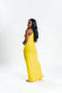 Yellow Racerback Maxi Dress