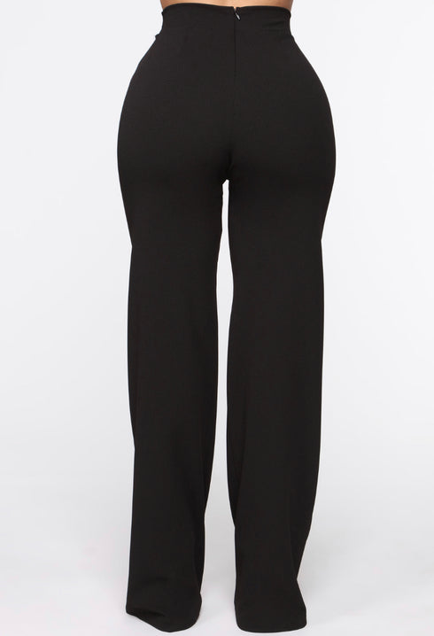Black High Waisted Pants